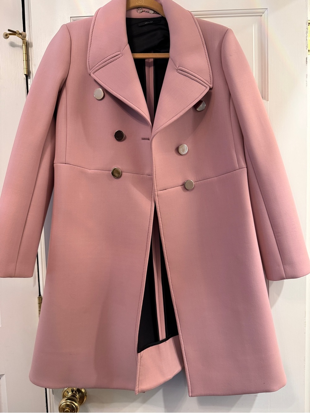 Gucci pink coat size 40